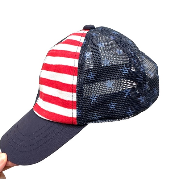 ⭐️ 5 for $25 Patriotic Kids Cap - Red, White, and Blue - Picture 2 of 5